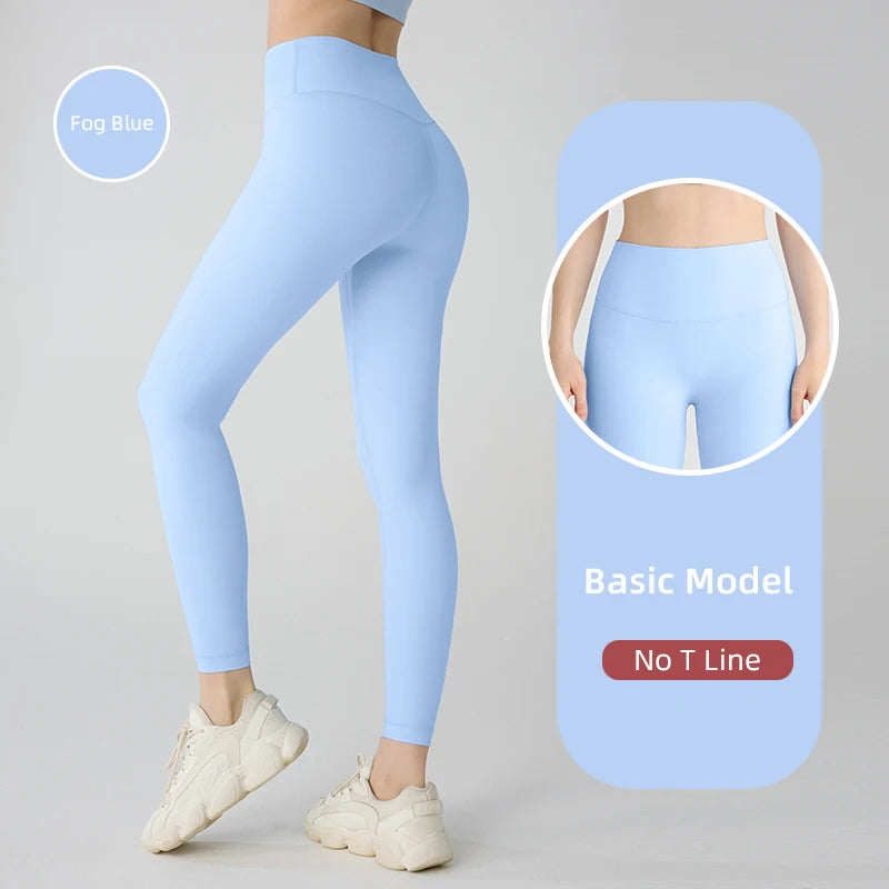 2024 Hot Sale Fitness Leggings Female Full Length Leggings Running Pants Comfortable And Formfitting Yoga Pants Workout Legging