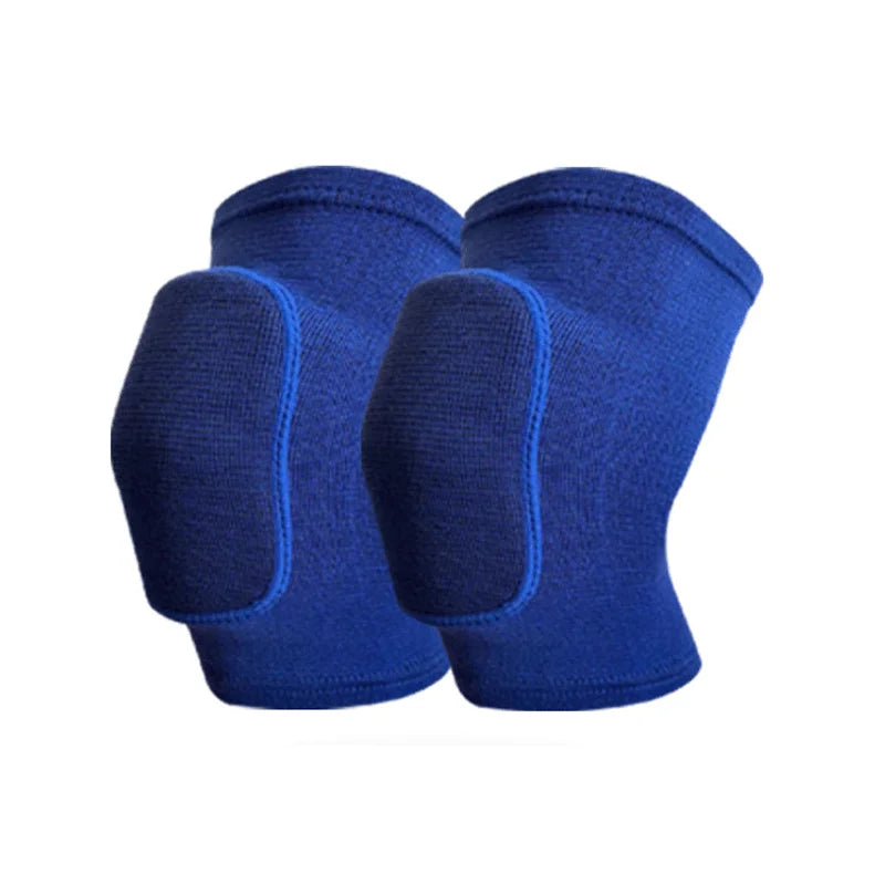 Sports Compression Knee Pads Elastic Knee Protector Thickened Sponge Support for Dancing roller volleyball Training Knees Brace
