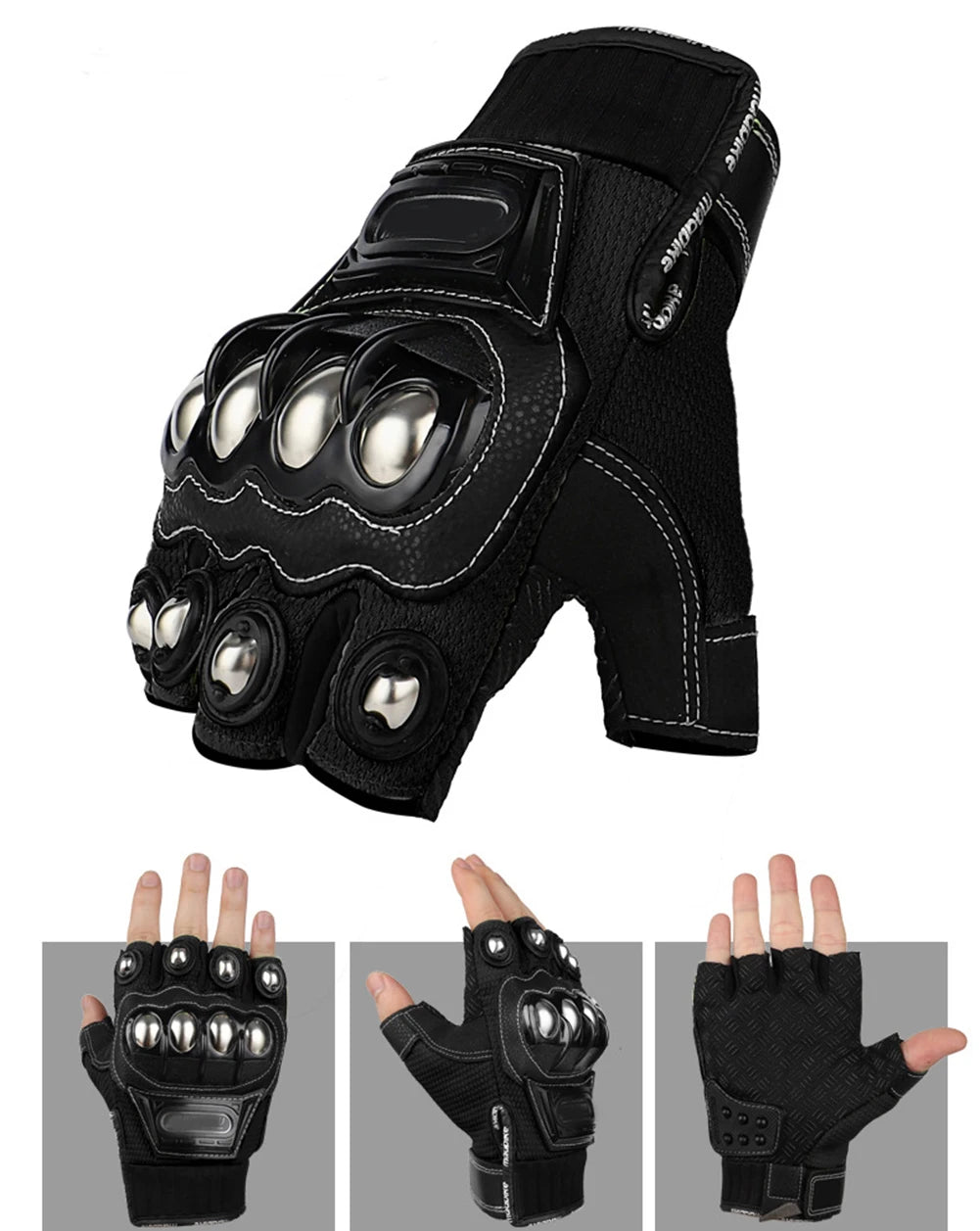 Motorcycle Motorbike Gloves MTB ATV Knuckle Protection Biker Touch Screen Gloves