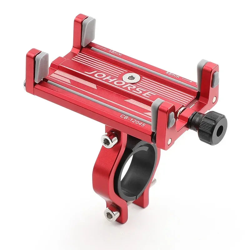 Phone Holder Motorcycle Electric Bicycle Smartphone CNC Aluminum Alloy Bracket Four Claws Bike Phone Holder