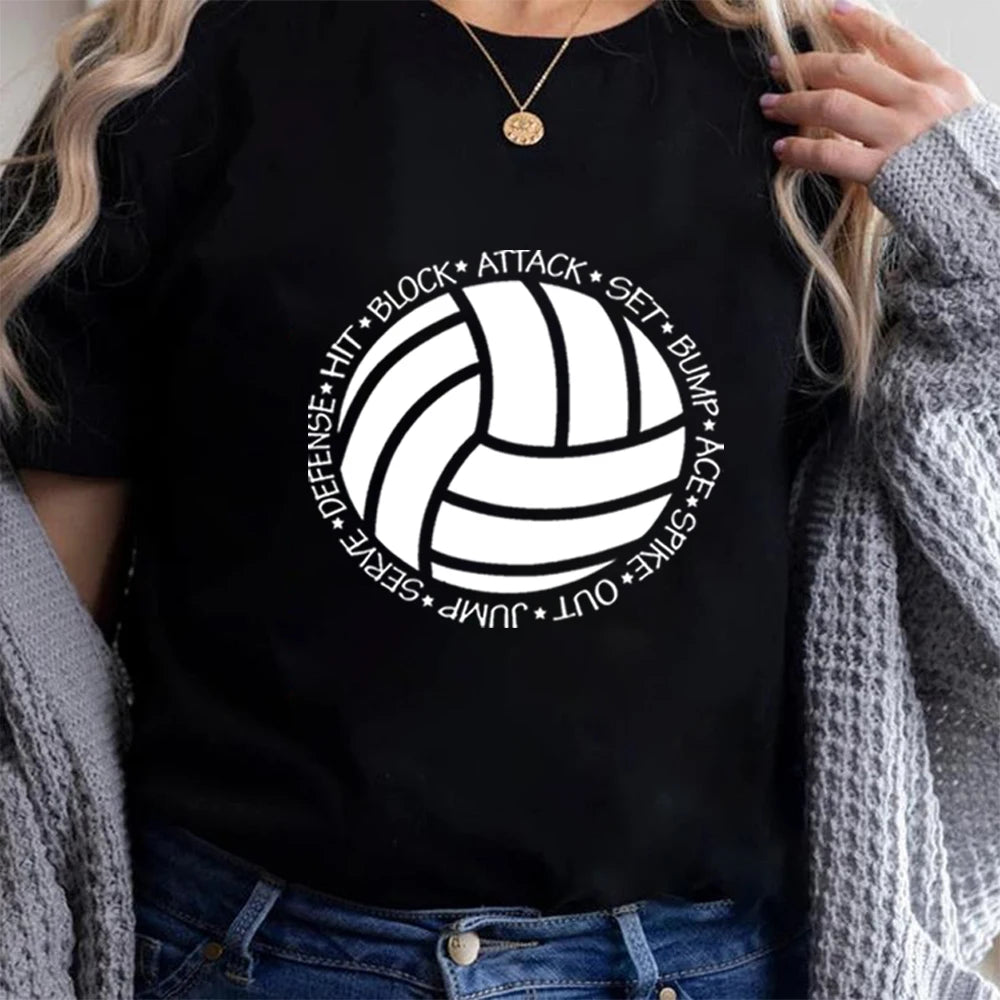 Volleyball Shirt Volleyball Script Shirt Sports Shirt Sports Team Shirt Men Women Unisex Graphic Tee Volleyball Lover Shirt