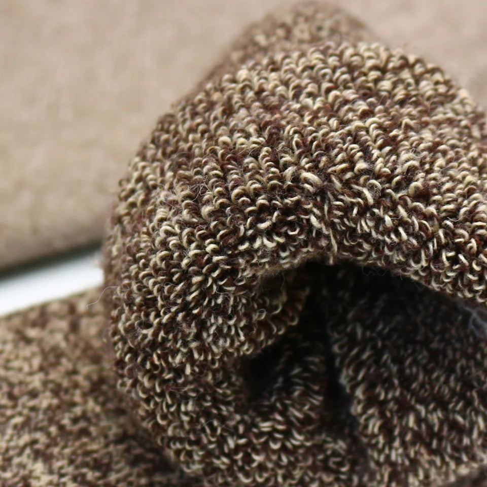 5 Pair Winter Merino Wool Socks Super Thick Warm High-Quality Harajuku Retro Snow Casual Antifreeze Cashmere Socks Men
