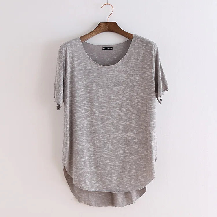 100% Bamboo Fiber Cotton tee shirt femme 2023 Summer T Shirt Women tops Clothes Harajuku Loose T-shirt Casual O-neck tshirt