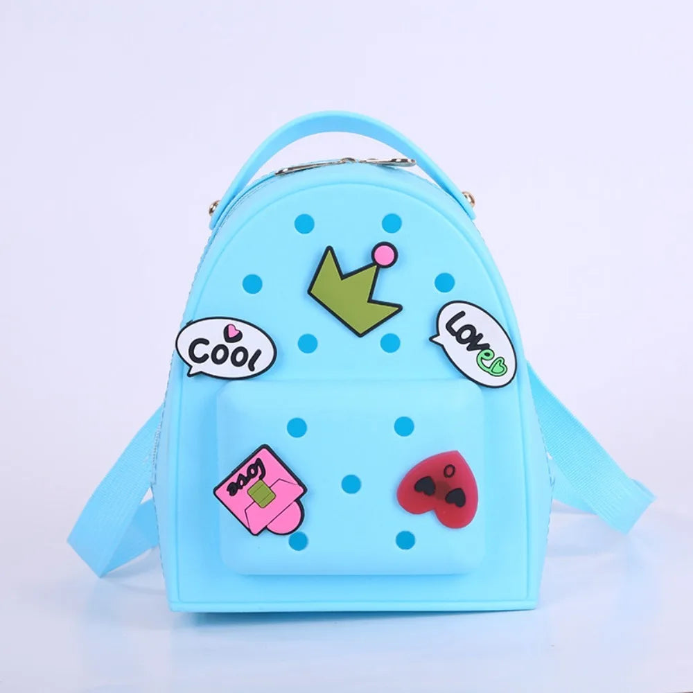 Creative DIY EVA Bogg Backpack Sandproof Summer Hole Beach Bag Shouldbag Portable Travel Storage Bag Gif for Kids