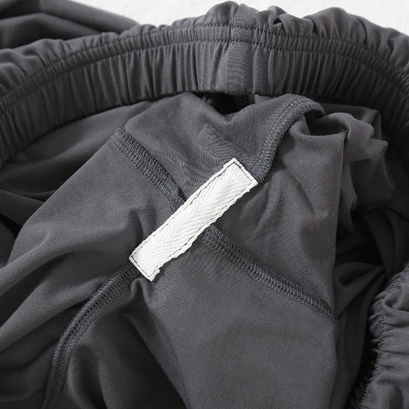 97% Bamboo Fiber High Quality Homewear Set Soft Breathable Homeloosefit Casual Indoor Sleepwear Comfortable Skin Friendly Daily