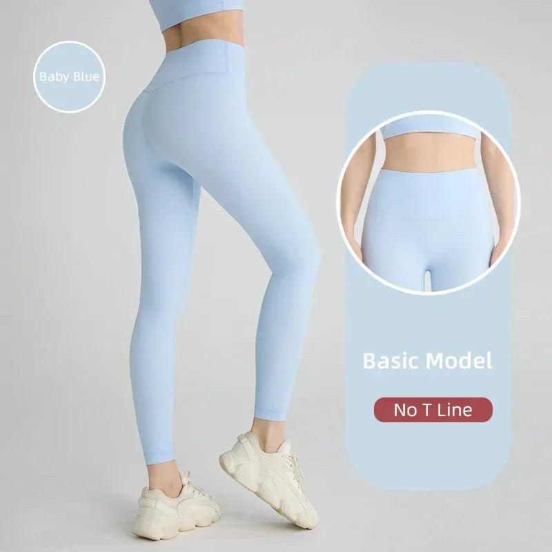 2024 Hot Sale Fitness Leggings Female Full Length Leggings Running Pants Comfortable And Formfitting Yoga Pants Workout Legging