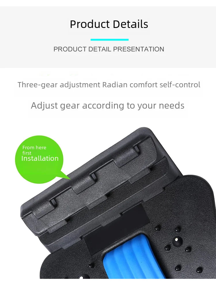 Self-heating Waist Stretching Device Massage Device Lumbar Support Belt Spine Corrector Board Health Care Protection