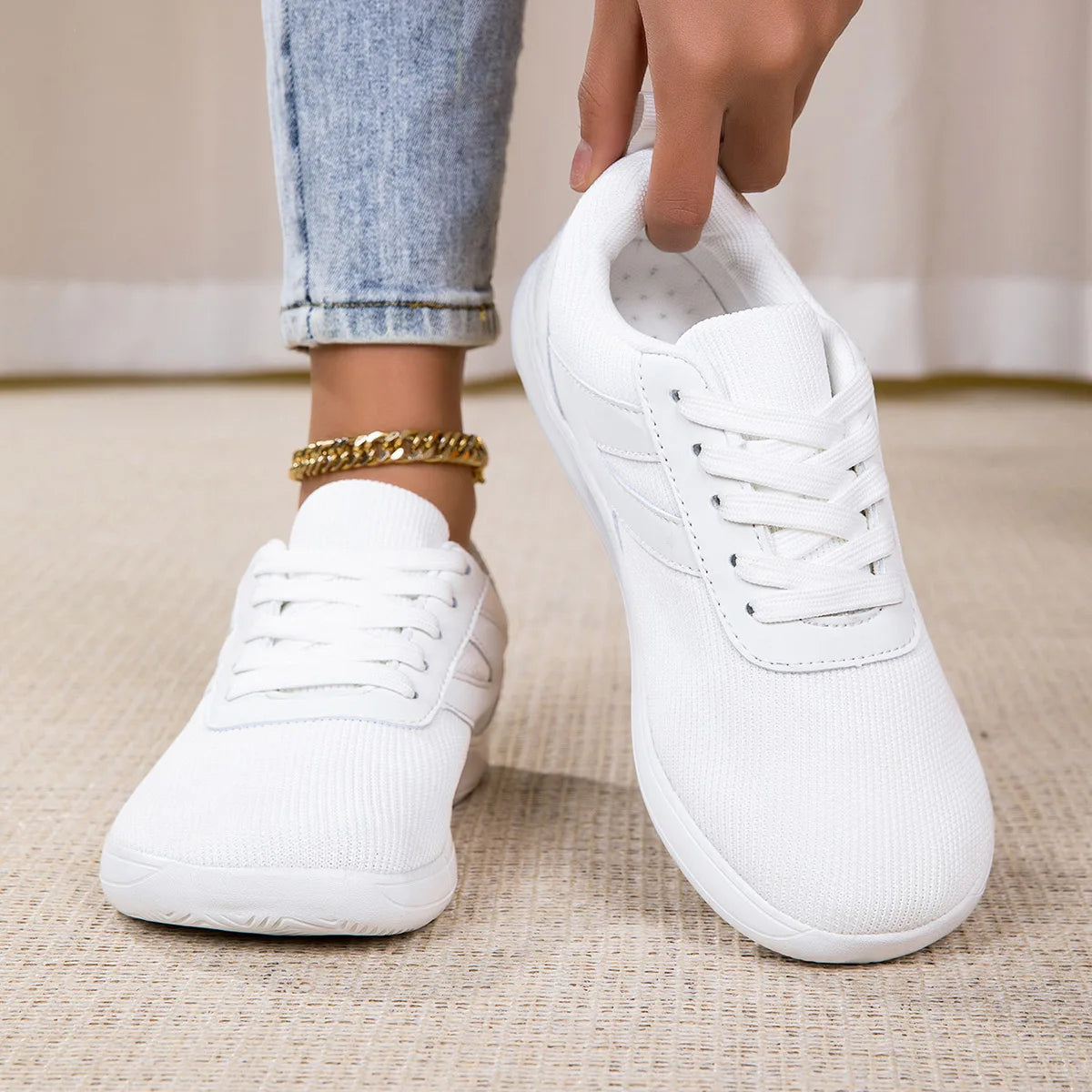 Women Orthopedics Wide Feet Swollen Walking Casual Shoes Unisex Thumb Eversion Adjusting Comfortable Diabetic Man Barefoot Shoes