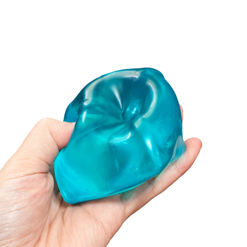 Needoh Nice Cube Sensory Stress Reliever Fidget Tool, Slow Rising Desk Sensory Cube for Anxiety & Focus, for Adults & Kids