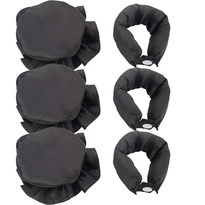 Heatless Curling Rod Set No Heat Hair Curler Silk Curls Soft Hair Rollers Sleeping Headband Hair Curlers Styling Tools