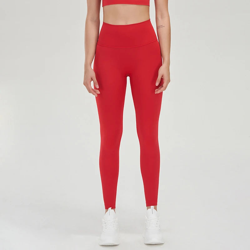 TRY TO BN Buttery Soft Gym Leggings Women High Waist Non See Through Squat Proof Tummy Control Yoga Pants Workout Running Tights