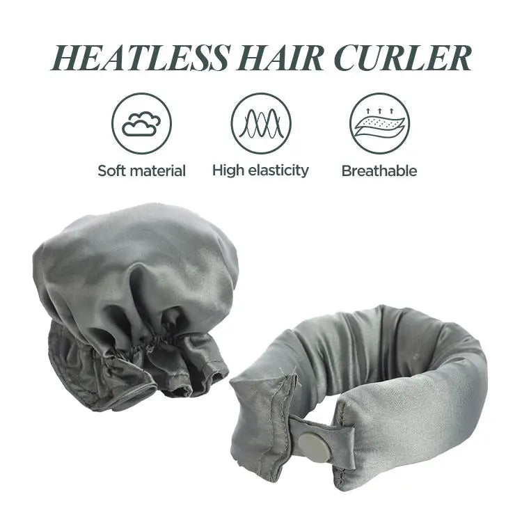 Heatless Curling Rod Set No Heat Hair Curler Silk Curls Soft Hair Rollers Sleeping Headband Hair Curlers Styling Tools