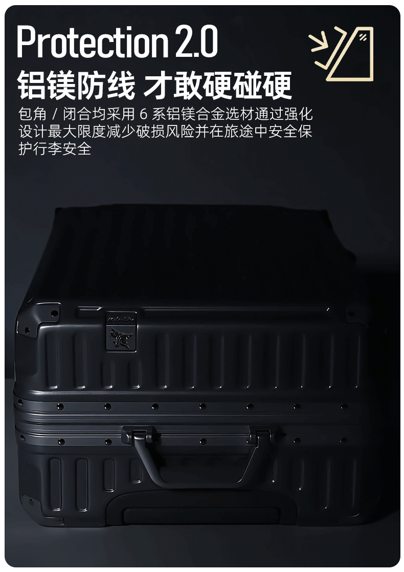 New ultra sturdy aluminum frame luggage,2-Pieces set 20 22 24 26 28 inch carry on luggage suitcase set  high aesthetic board case, universal wheel business travel box set, optional 20-28 inch