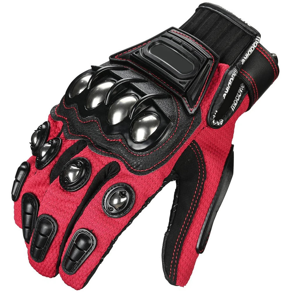 Motorcycle Motorbike Gloves MTB ATV Knuckle Protection Biker Touch Screen Gloves