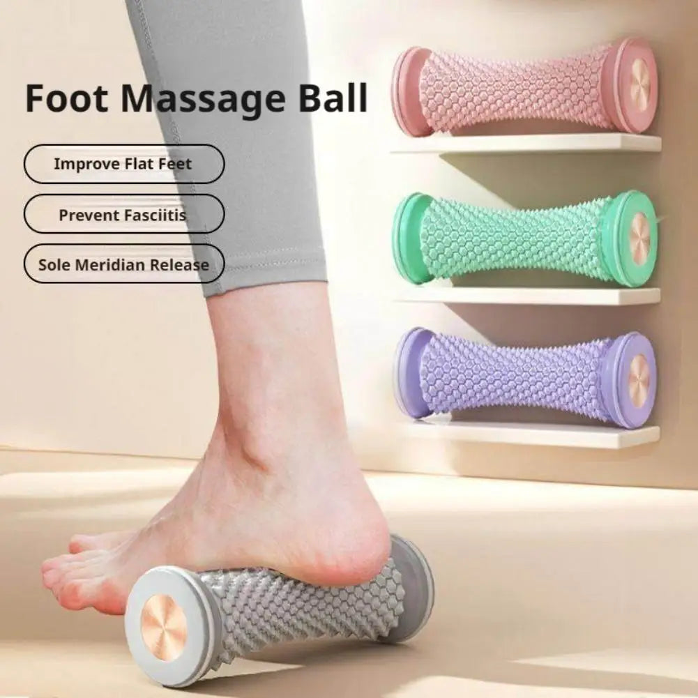 Plantar Fascia Massage Roller Foot Arch Correction Trainer Foot Relaxation Massager Relief Sore Feet Meridian Stimulation Tool