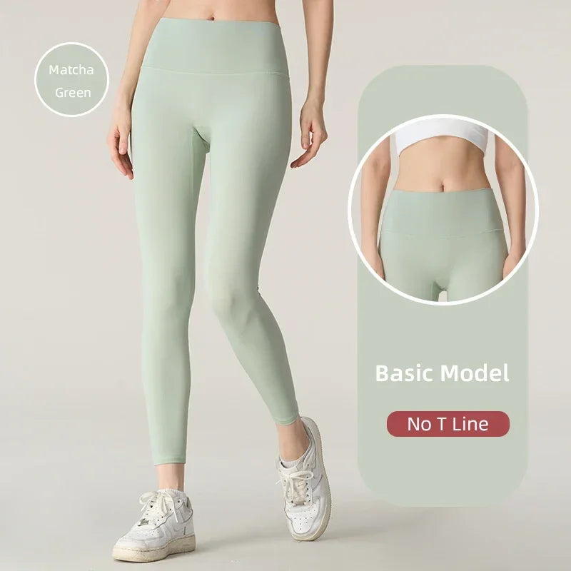 2024 Hot Sale Fitness Leggings Female Full Length Leggings Running Pants Comfortable And Formfitting Yoga Pants Workout Legging