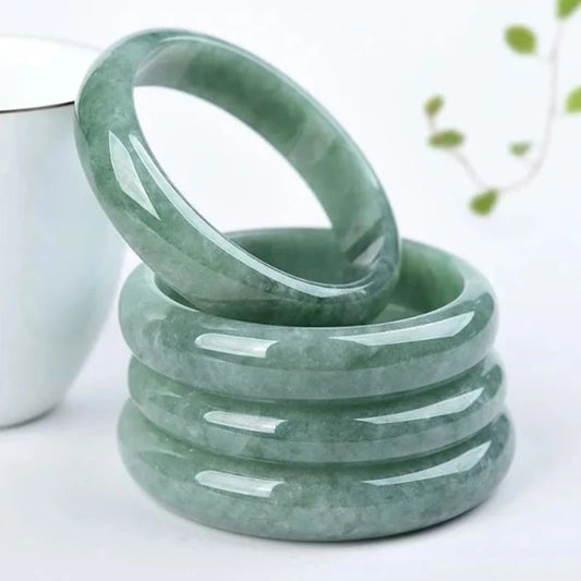 Real Jade Natural Ice Green Jade Bracelet Original Certified Luxury Bracelet For Women Wholesale Gifts Girlfriends