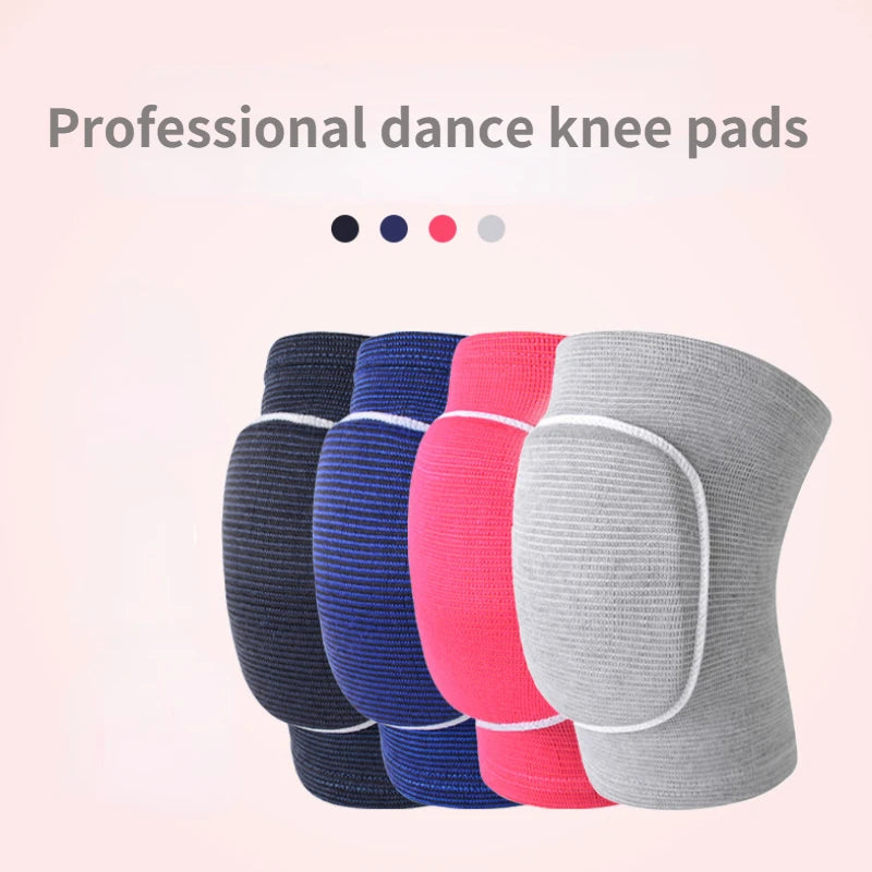 Sports Compression Knee Pads Elastic Knee Protector Thickened Sponge Support for Dancing roller volleyball Training Knees Brace