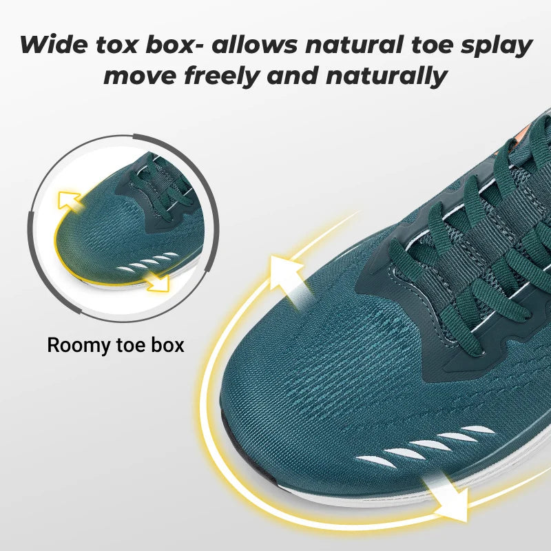 FitVille Extra Wide Mens Sport Shoes Breathable Gym Athletic Workout Cross Training Running Max Cushion Sneakers For Men