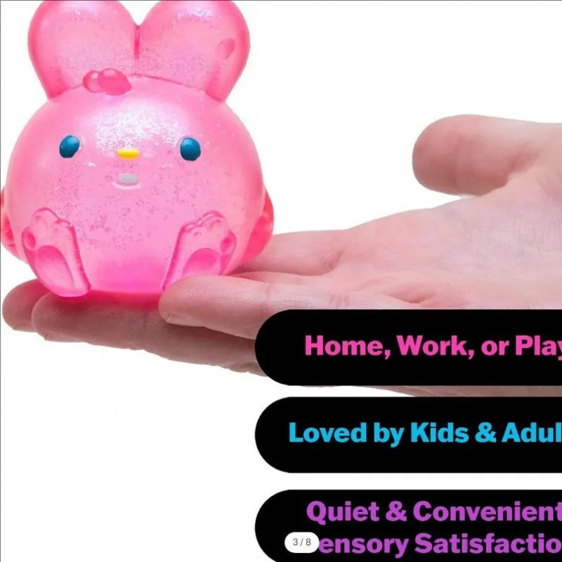 Needoh Nice Cube Sensory Stress Reliever Fidget Tool for Anxiety & Focus Desk Sensory Cube for Adults & Kids