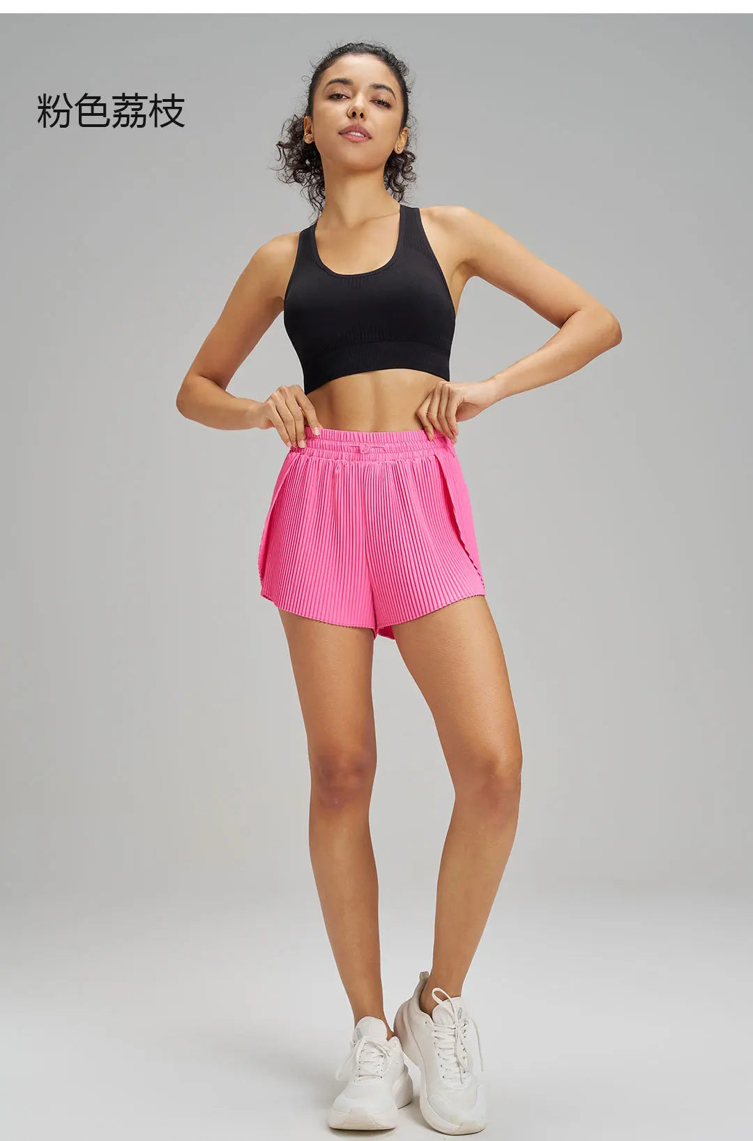 Sports Outdoor Fitness Shorts Breathable Quick Drying Three Quarter Shorts Loose Shorts for Women