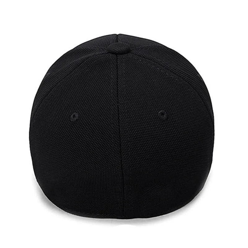 Solid Fitted Cap Custom Logo Baseball Caps Men Text Photo Team Embroidery Bone Fully Sealed Casquette Dad Hat Snapback