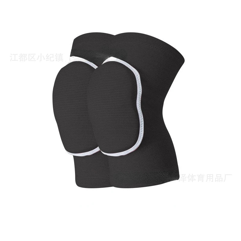 Sports Compression Knee Pads Elastic Knee Protector Thickened Sponge Support for Dancing roller volleyball Training Knees Brace