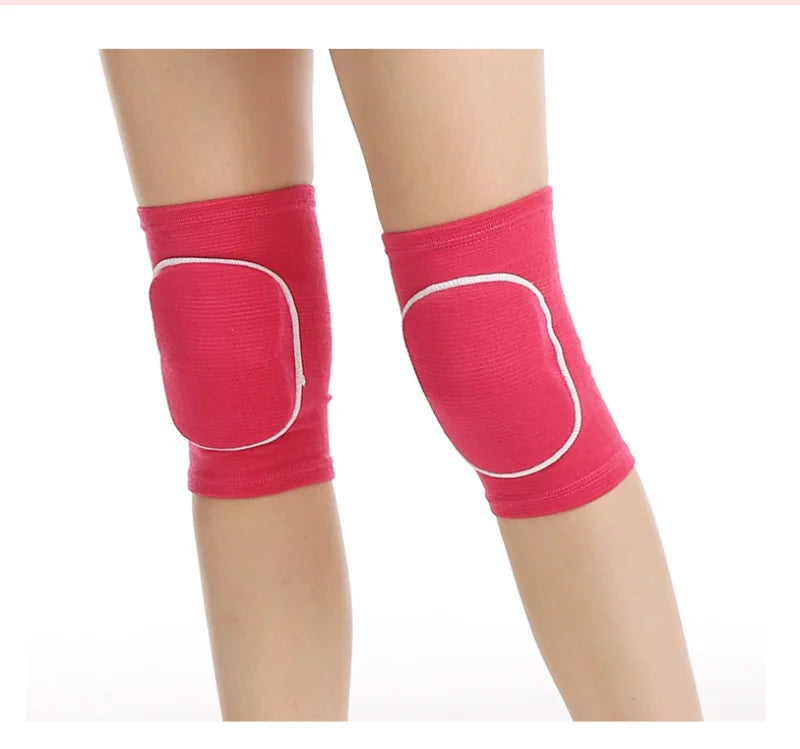 Sports Compression Knee Pads Elastic Knee Protector Thickened Sponge Support for Dancing roller volleyball Training Knees Brace
