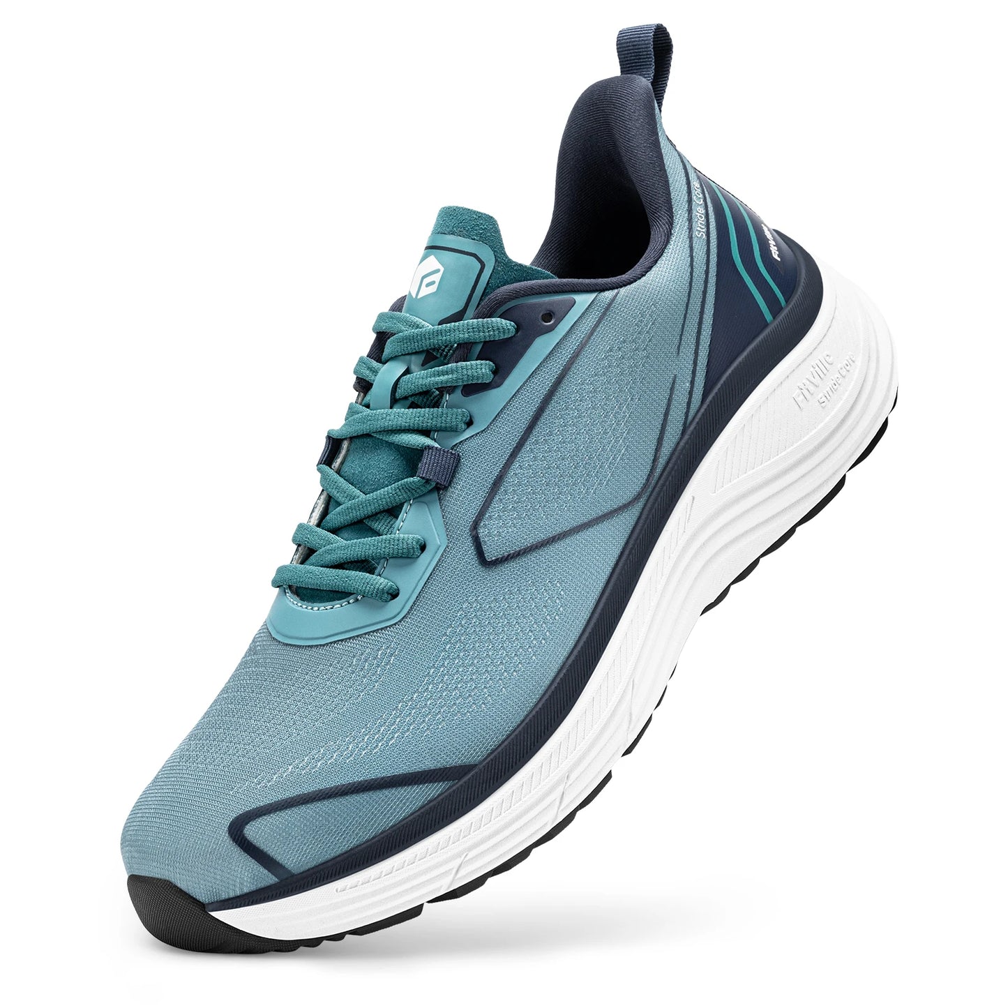 FitVille Extra Wide Mens Sport Shoes Breathable Gym Athletic Workout Cross Training Running Max Cushion Sneakers For Men
