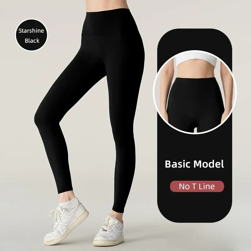 2024 Hot Sale Fitness Leggings Female Full Length Leggings Running Pants Comfortable And Formfitting Yoga Pants Workout Legging