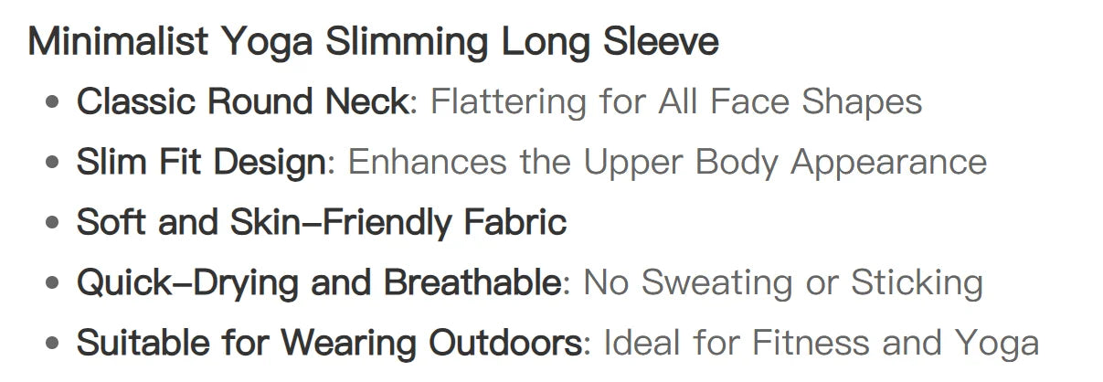 Autumn Fitness Yoga Clothes For Slimming, Quick Drying, Moisture Wicking, Sports Tops For Women, Yoga Clothes, Pilates