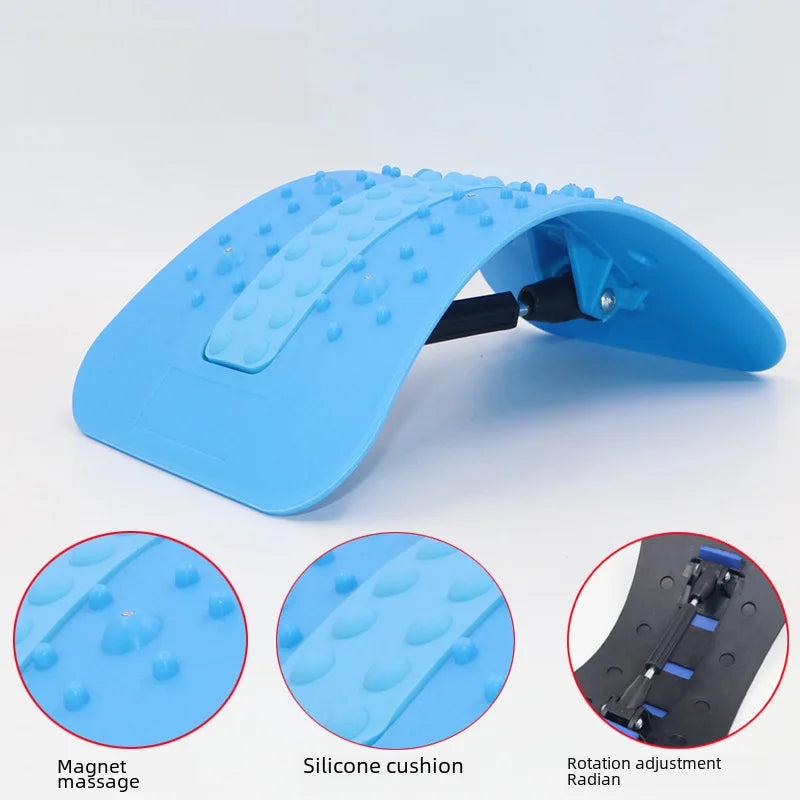 Self-heating Waist Stretching Device Massage Device Lumbar Support Belt Spine Corrector Board Health Care Protection