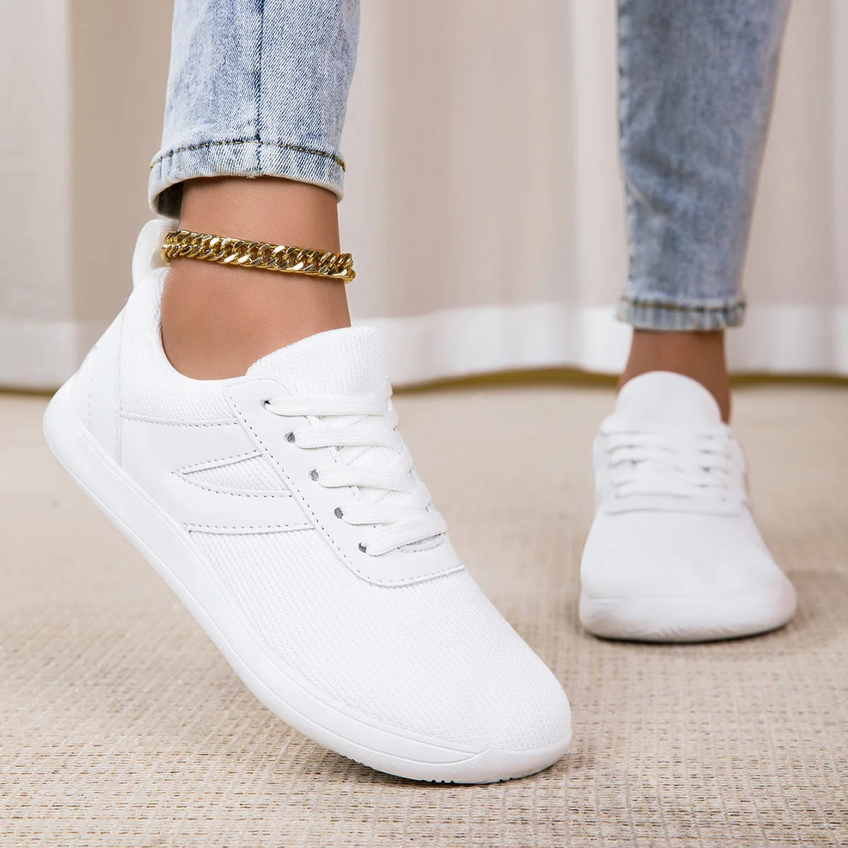Women Orthopedics Wide Feet Swollen Walking Casual Shoes Unisex Thumb Eversion Adjusting Comfortable Diabetic Man Barefoot Shoes