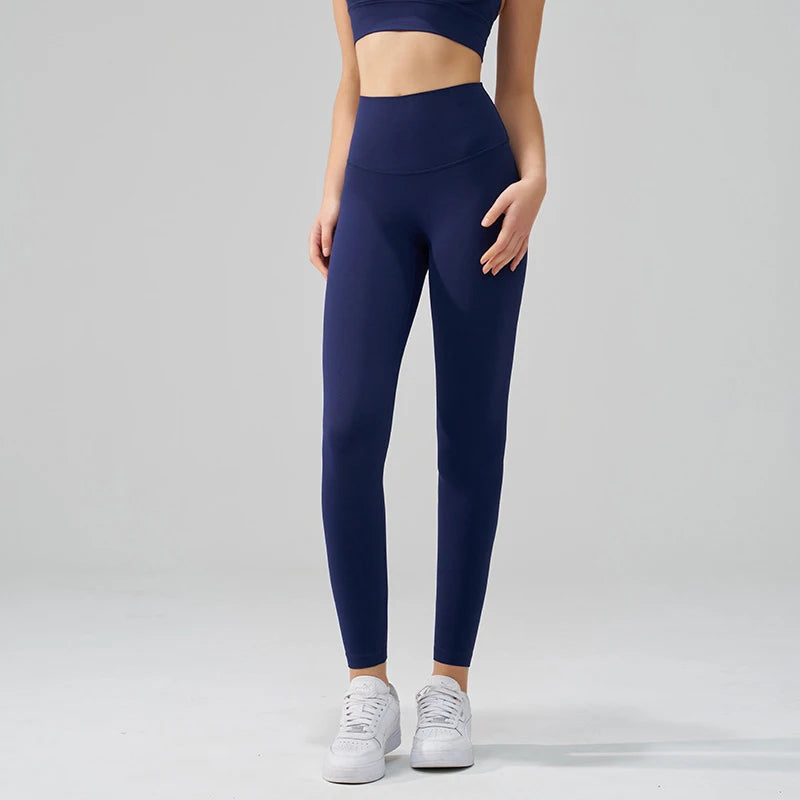 TRY TO BN Buttery Soft Gym Leggings Women High Waist Non See Through Squat Proof Tummy Control Yoga Pants Workout Running Tights