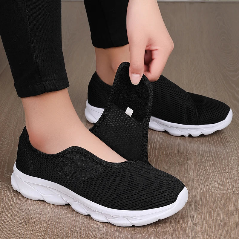 Orthopedics Wide Feet Swollen Shoes Thumb Eversion Adjusting Soft Comfortable Wide Fit Shoes for Women Walking Men Shoes Sneaker