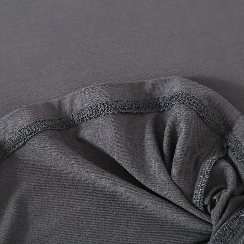 97% Bamboo Fiber High Quality Homewear Set Soft Breathable Homeloosefit Casual Indoor Sleepwear Comfortable Skin Friendly Daily