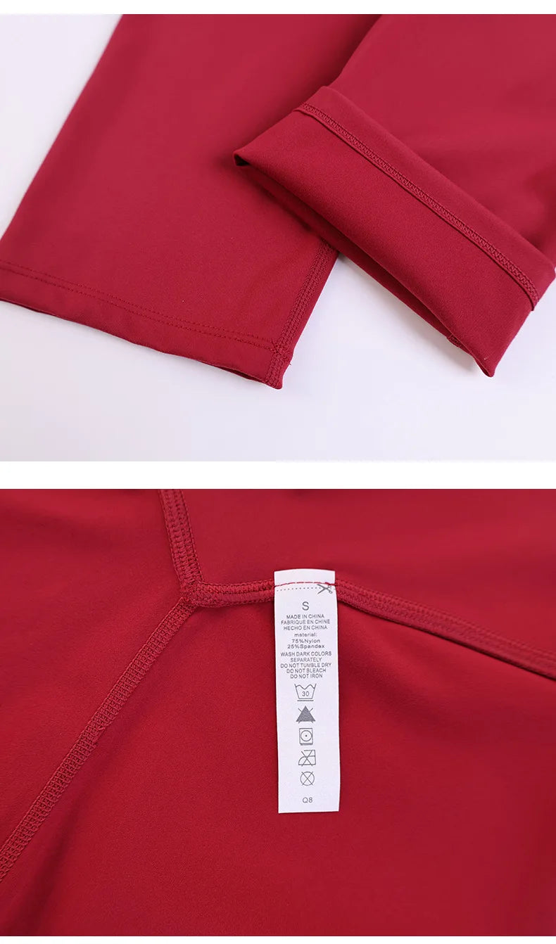 Women 7/8 Yoga Capris Double-sided Brushed 4-Way Stretch High Waist Skin-friendly Tight Workout Fitness Leggings