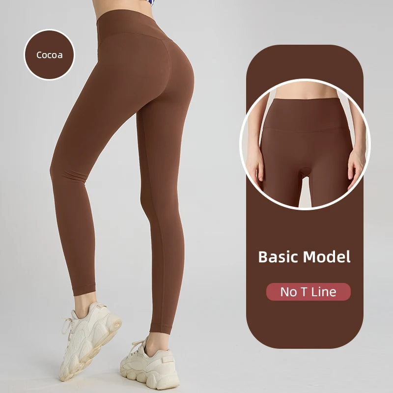 2024 Hot Sale Fitness Leggings Female Full Length Leggings Running Pants Comfortable And Formfitting Yoga Pants Workout Legging