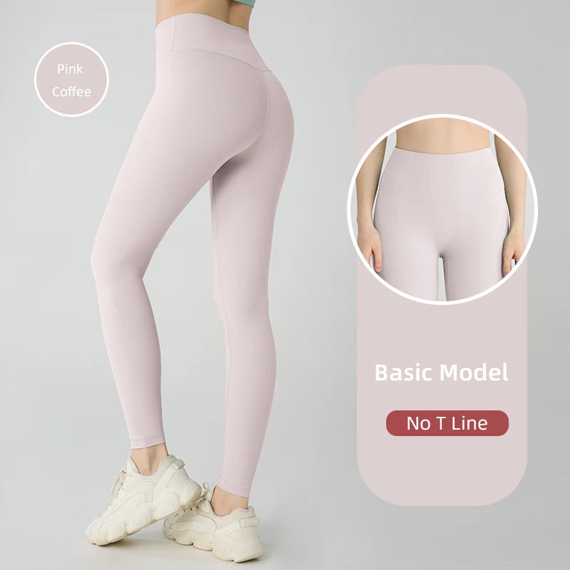 2024 Hot Sale Fitness Leggings Female Full Length Leggings Running Pants Comfortable And Formfitting Yoga Pants Workout Legging
