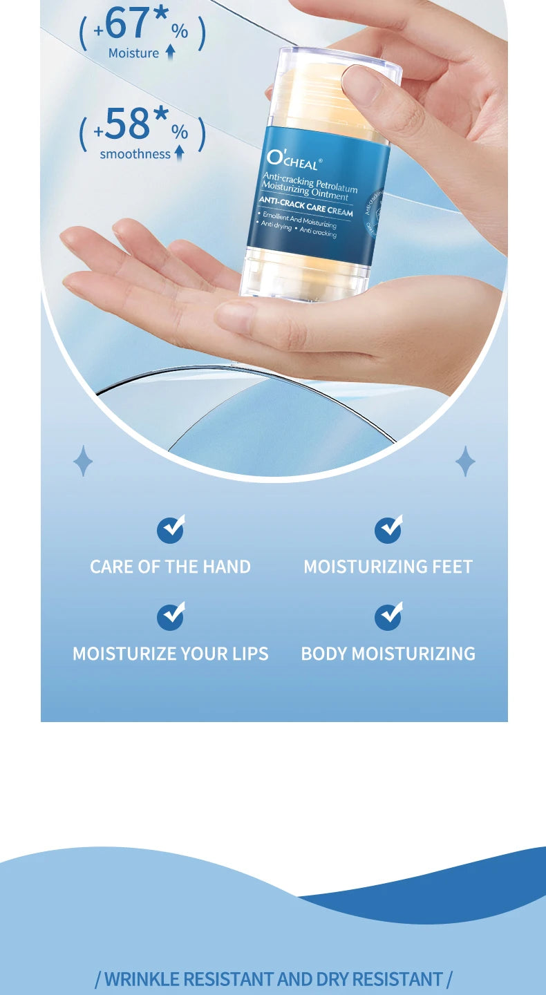 Anti Crack Foot Cream For Dry And Cracked Feet And Heels, Moisturizing Dry Feet And Heels, Preventing Your Feet From Cracking