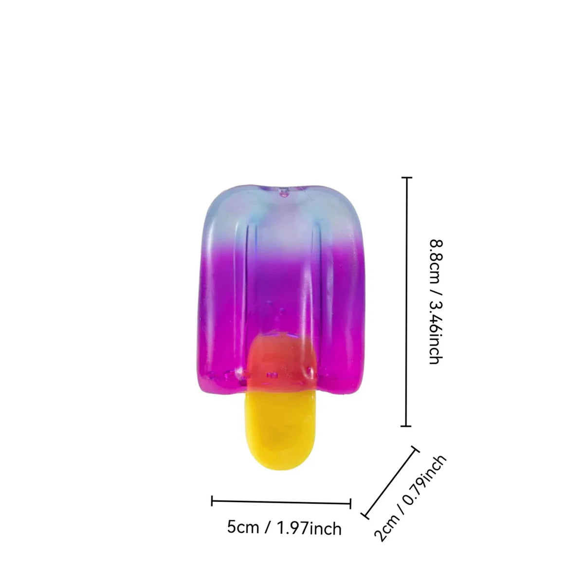 Ice Cream Squishy Fidget Toys Summer Slow Rebound Stress Ball Anxiety Stress Relief Sensory Toys Birthday Gifts Party Favors