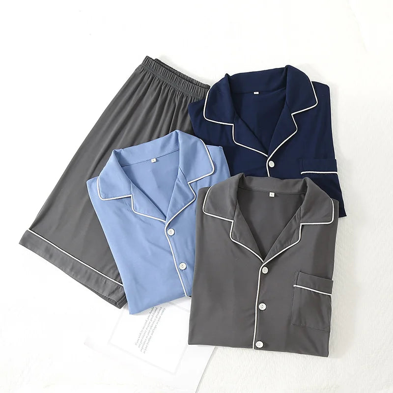 97% Bamboo Fiber High Quality Homewear Set Soft Breathable Homeloosefit Casual Indoor Sleepwear Comfortable Skin Friendly Daily