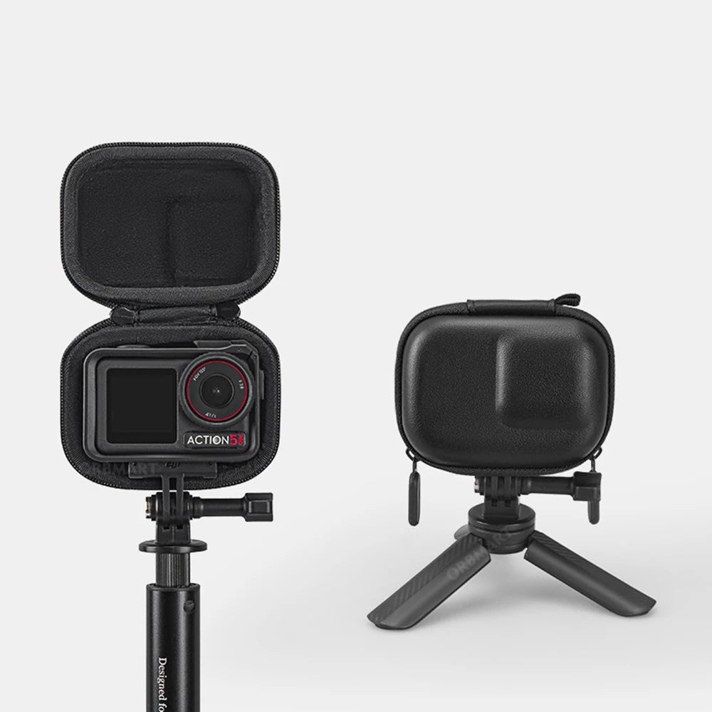 For DJI Osmo Action 5 Pro 4 3 Screen Protector Tempered Glass Film Lens Cover Cap Bag Case for DJI Action 4 5Pro Accessories