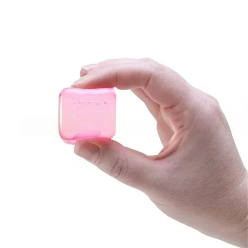Needoh4 color ice cube shaped sensory toy, super solid, adult anxiety relief, relaxation, decompression, birthday gift