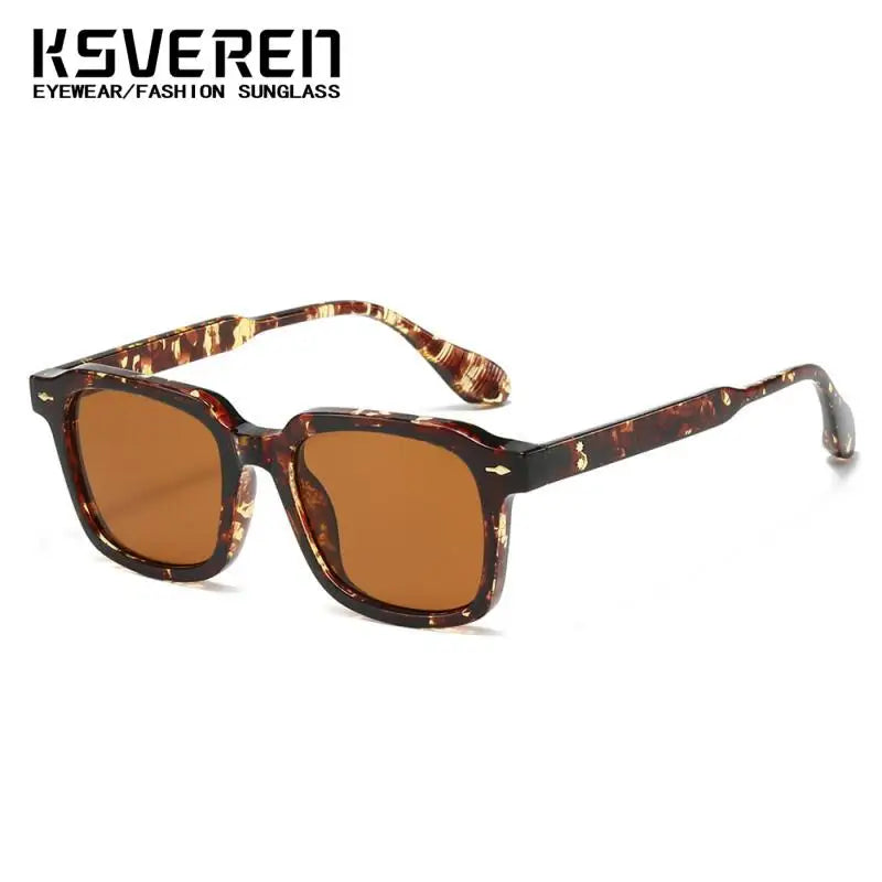 Square Black Myopia Sunglasses Men Women Finished Tinted Lenses Prescription Eyewear Negative Diopter for Outdoor Sun Shade