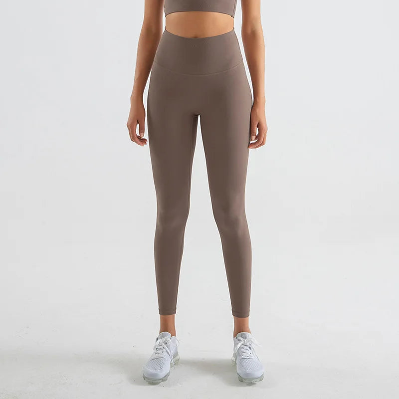 TRY TO BN Buttery Soft Gym Leggings Women High Waist Non See Through Squat Proof Tummy Control Yoga Pants Workout Running Tights