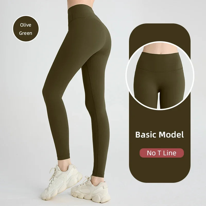 2024 Hot Sale Fitness Leggings Female Full Length Leggings Running Pants Comfortable And Formfitting Yoga Pants Workout Legging