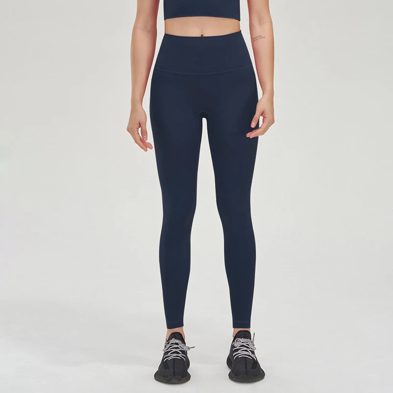 TRY TO BN Buttery Soft Gym Leggings Women High Waist Non See Through Squat Proof Tummy Control Yoga Pants Workout Running Tights