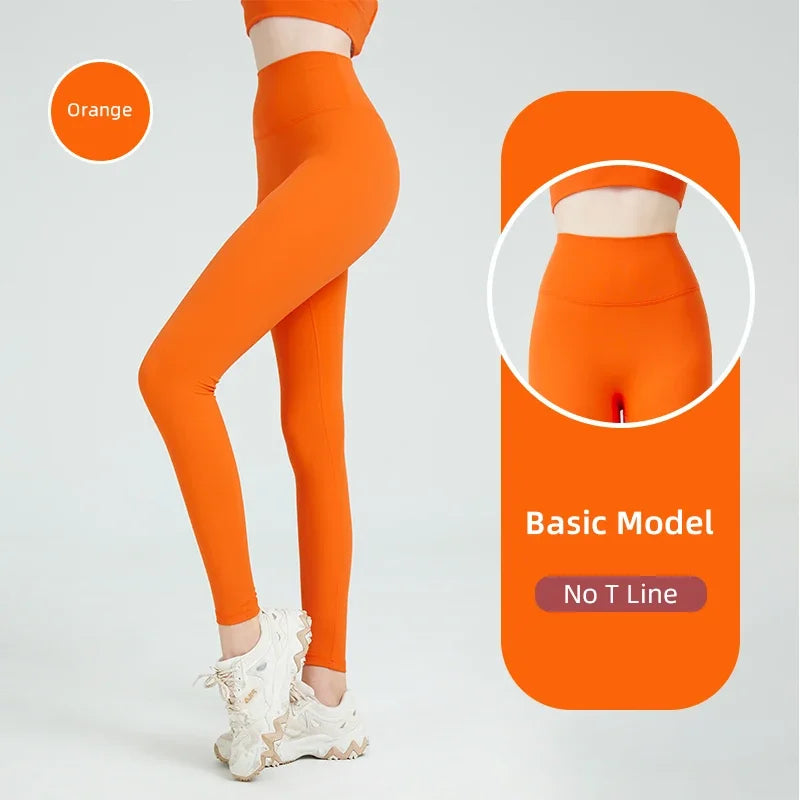 2024 Hot Sale Fitness Leggings Female Full Length Leggings Running Pants Comfortable And Formfitting Yoga Pants Workout Legging