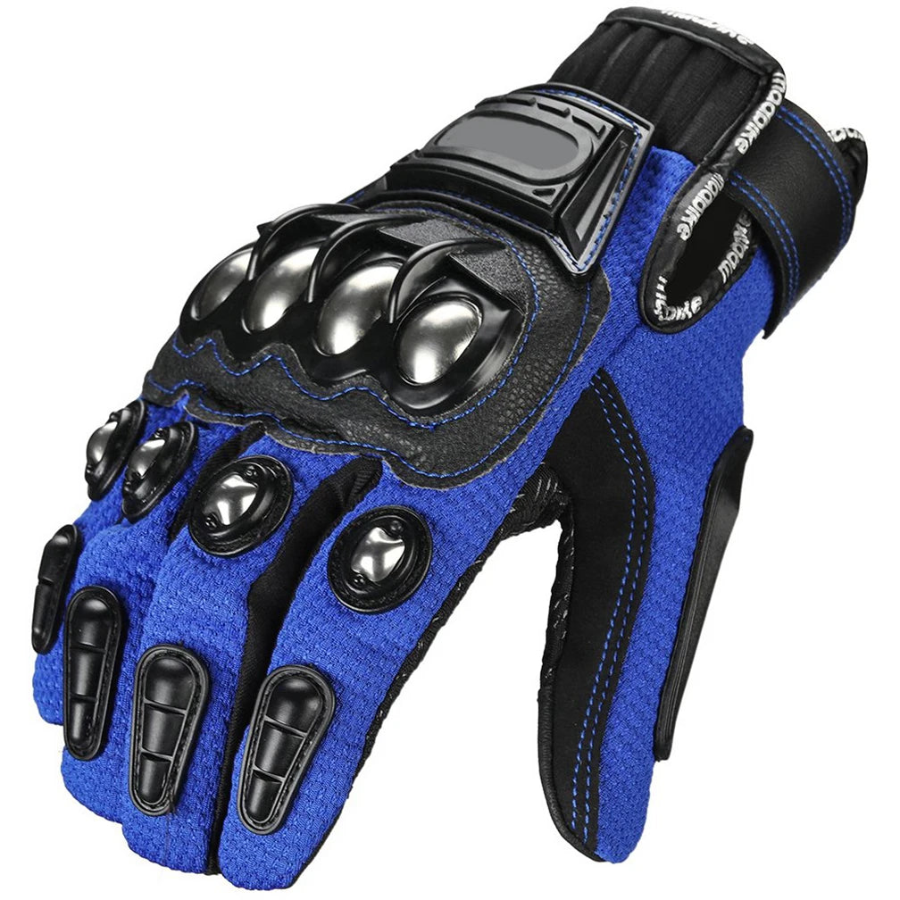 Motorcycle Motorbike Gloves MTB ATV Knuckle Protection Biker Touch Screen Gloves